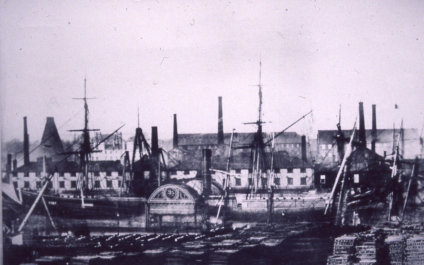 PS Arabia in the Lancefield basin in 1852